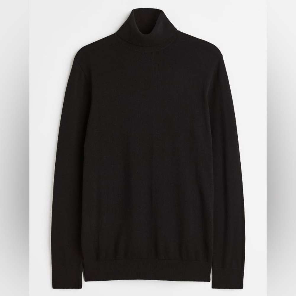 H&M Slim Fit Fine Knit Turtleneck